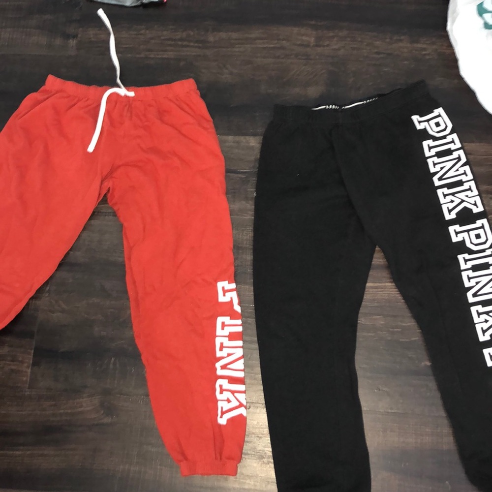 pink sweatpants bundle